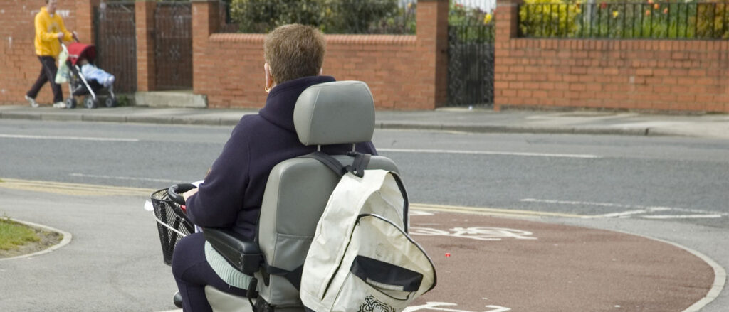 mobility scooter driver